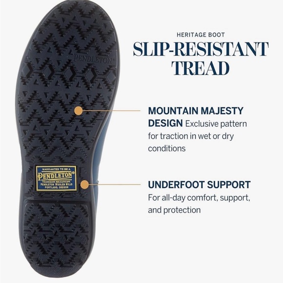 Pendleton Women’s Heritage National Park Chelsea Ankle Length Rain Boot W9 - Picture 3 of 11